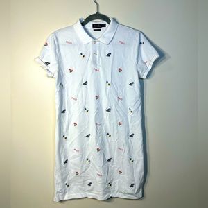 Polo Ralph Lauren the mesh mini dress